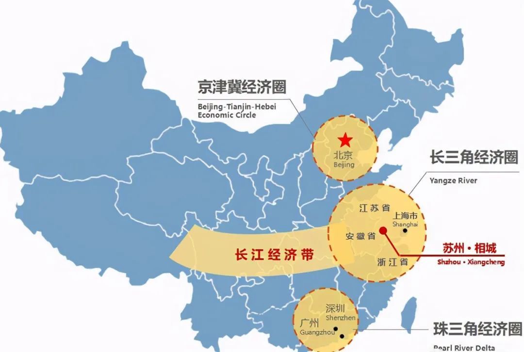 中國三大經濟圈 中國三大經濟圈