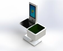RFID自助收銀一體機(jī) RFID出入庫管理 RFID收銀 RFID讀寫器設(shè)備